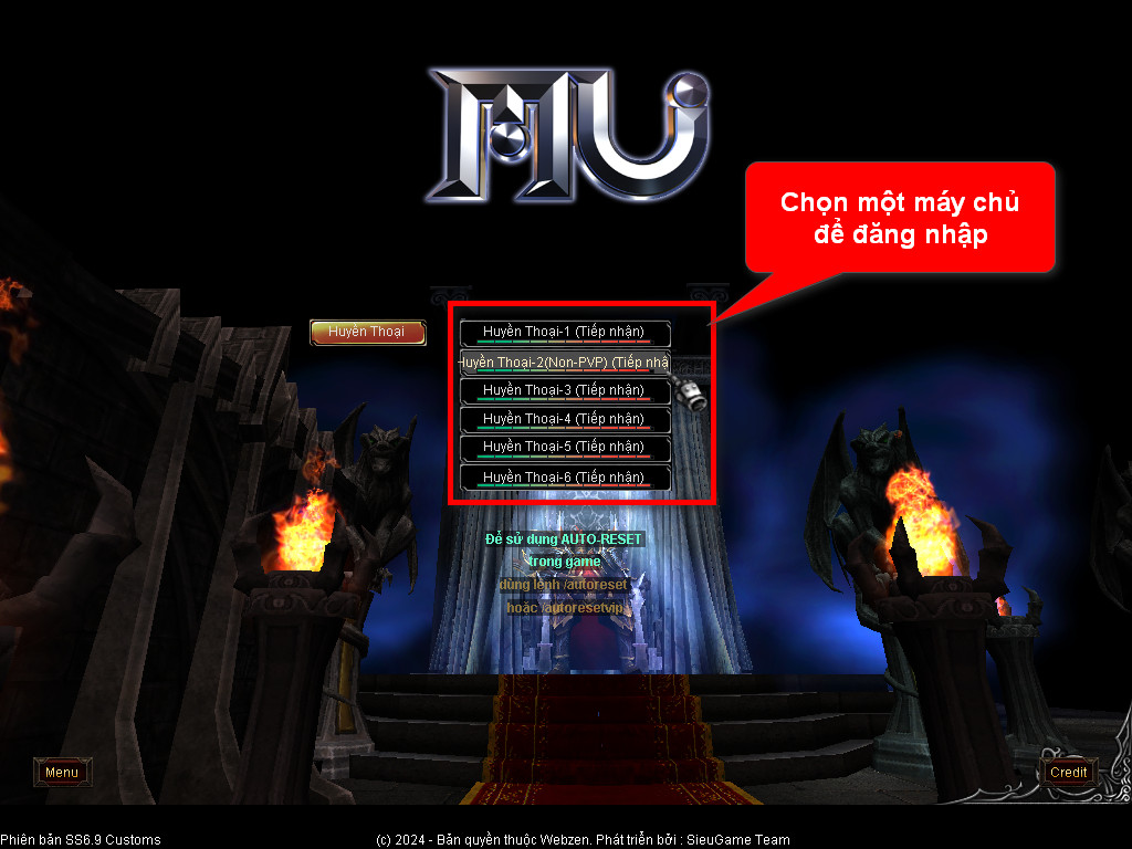 Chức năng chính của Game MU Thiên Hà Chức năng chính của Game MU Thiên Hà