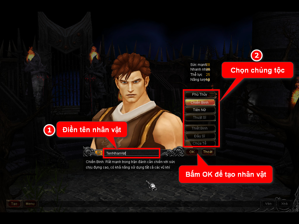 Chức năng chính của Game MU Thiên Hà Chức năng chính của Game MU Thiên Hà